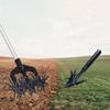 2 In 1 Garden Aerator Garden Soil Scarifier Gardening Rotary Tiller Rotary Cultivator Tool Soil Plowing Tool for Garden