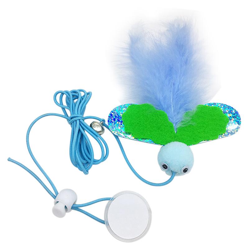 Cat Toys Swing Sticky Disc Elastic Hanging Door Teasing Cat Rope Long Rope Teasing Cat Cat Toy Cat Accessories Pet Kitten Toy
