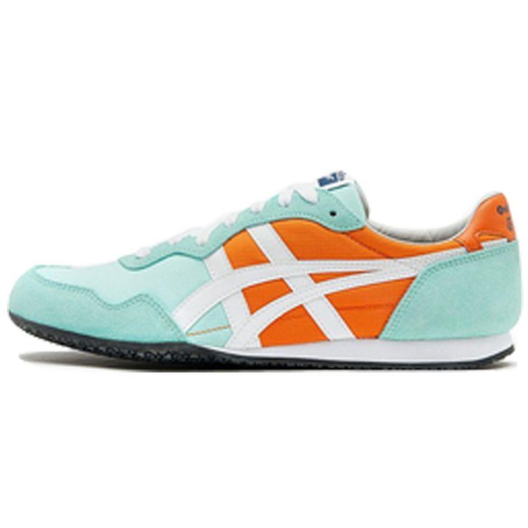 ONITSUKA TIGER Serrano Comfortable Trendy Shock Absorbing Slip Resistant Durable Low Top Casual Shoes Unisex Casual Shoes Mint-Green 1183B389-600