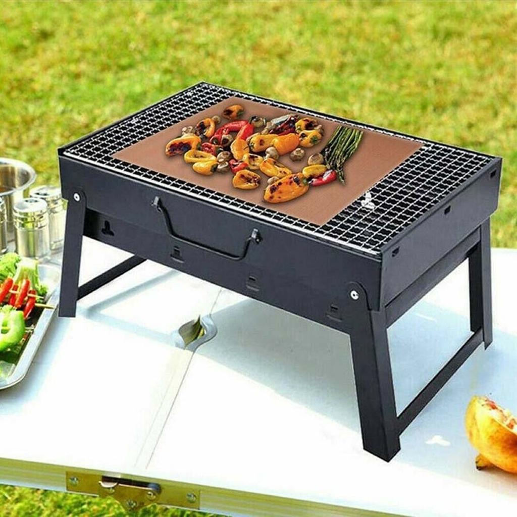 Reusable Grill Mats Set 40x30cm 4pcs Bakeware Macaron