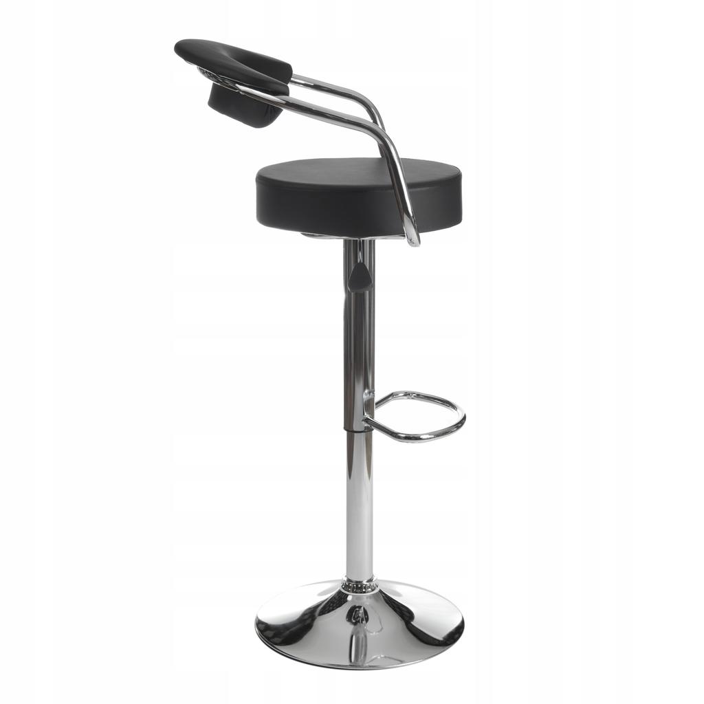 Vigo Adjustable Stool, Black