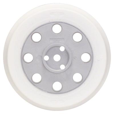 BOSCH Exzenterschleifer Gummi 125mm Durchmesser Schleifteller, (Weich) [Produktcode 2608601117]