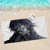 Genshin Impact Flins Big Microfiber Beach Towels Quick Dry Towel Sand Beach Towels Pool Towel for Travel Swim Pool Yoga