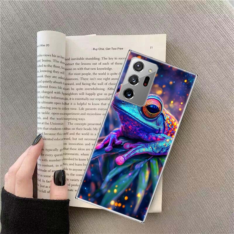 

Why Are Frogs Important Phone Case For Samsung Galaxy S25 Edge S24 S23 FE S22 S26 Ultra S21 S20 S10 Plus Capa Soft Samsung S20 Ultra