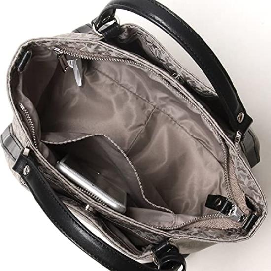 Tote Monogram X Recycled Minimal Navy [Isaac] Bag, Leather, 2-way Tote, Women's, (66)