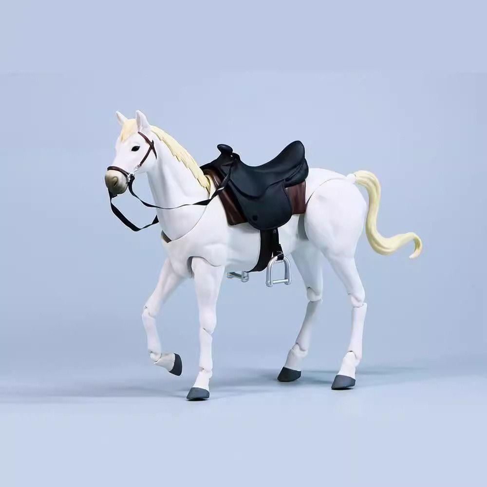 PVC Horse Ferrite Action Figure Movable Mini Size Horse Figurine  Kids Adults