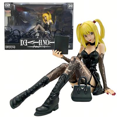 10CM Death Note Anime Amane Misa Figure Noodle Stopper Figure Model Action Figures Toys Gifts Collection Decoration Ornaments
