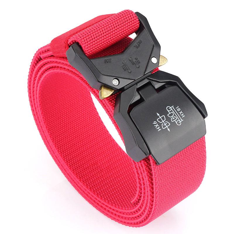 Men's Tactical Quick Release Aluminum Alloy Belt for Outdoor Sports & Military Enthusiasts