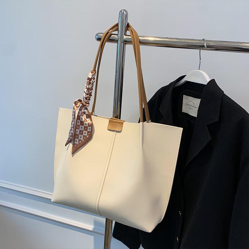 Women's Tote Bag Premium Sense Portable Commuter Shoulder Bag Large Bag