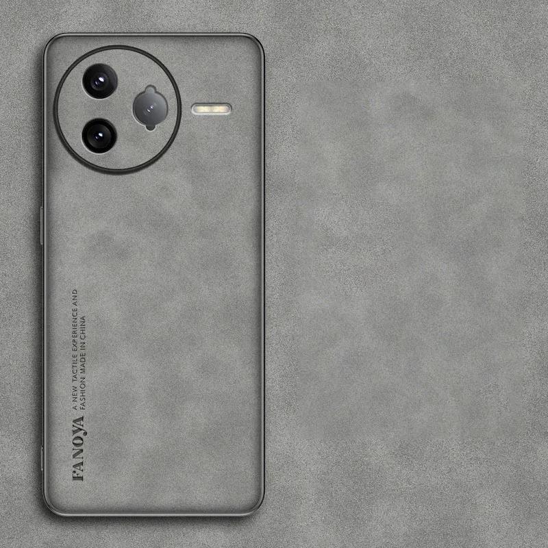 Do etui na telefon POCO F7 Ultra Plain PU Leather do POCO F7 Pro X7 Pro Matowe miękkie silikonowe etui odporne na wstrząsy