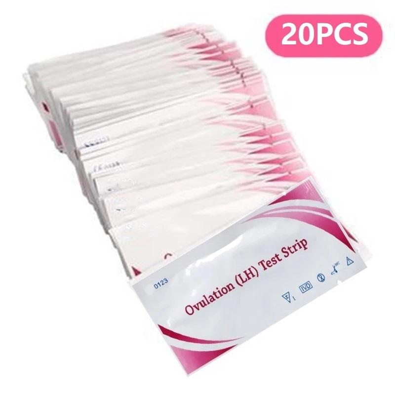 50pcs LH Ovulation Test Strip Fertility Predictor Paper Over 99% Accuracy For Adult Women Home LH Urine Measuring Kits Sex Shop