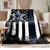 Dallas Cowboys Soft and Comfortable Flannel Suitable for Sofas Living Rooms Outdoor Camping Travel and Also Makes a Great Anniversary Gif