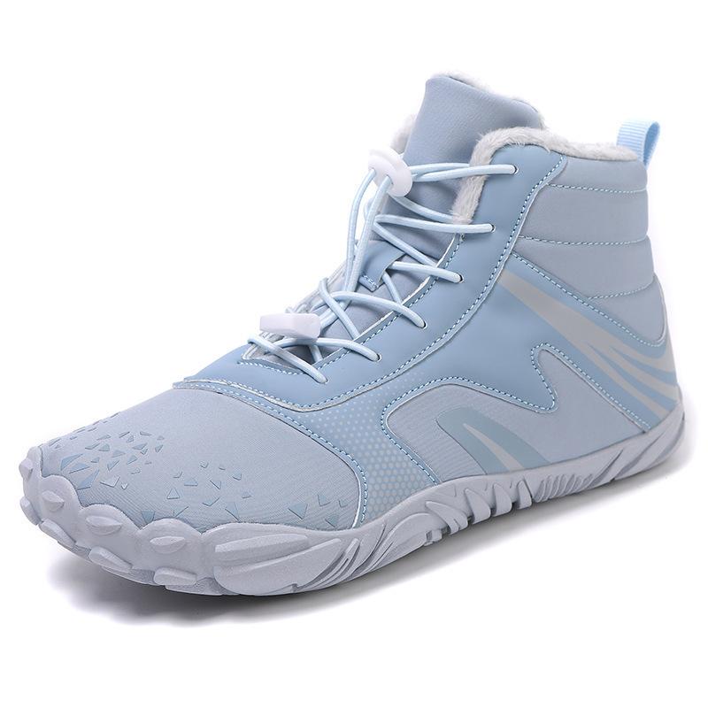 Outdoor warm cotton shoes Winter cotton shoes Couple velvet thickened snow boots Wear-resistant rubber sole Indoor