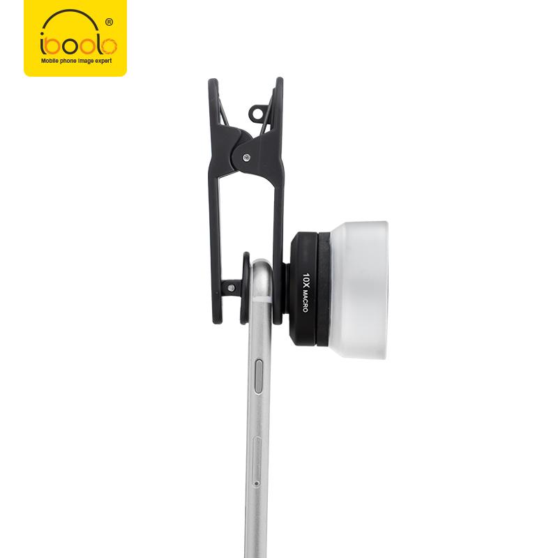 IBOOLO Phone Camera Gadget 25MM Professional HD 10x Macro Lens for Mobile Phone