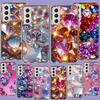 Coque de téléphone avec pierres précieuses en diamant brillante et éblouissante pour Samsung Galaxy S25 Edge S24 S23 FE S21 S20 S10 Plus S22 S26 Ultra Cover Cl