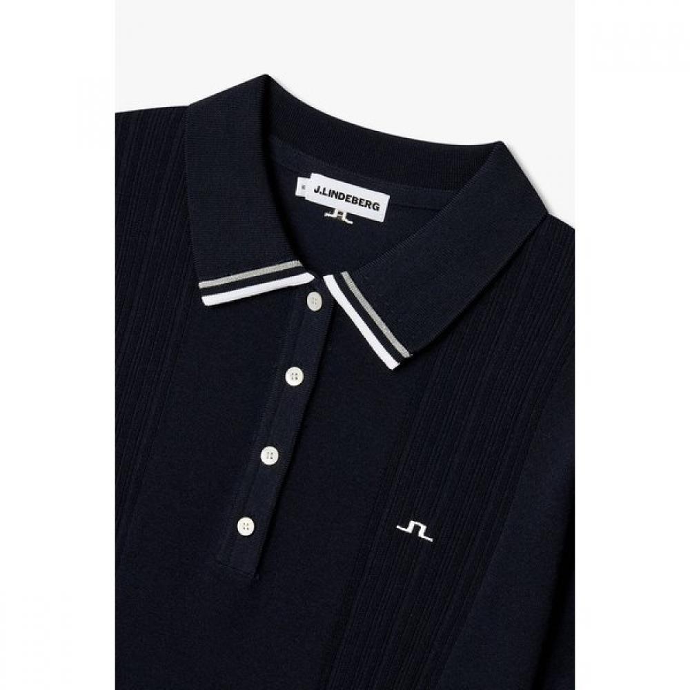 J.LINDEBERG Women Sweater Polo Robin Tip Collar  1546128920 