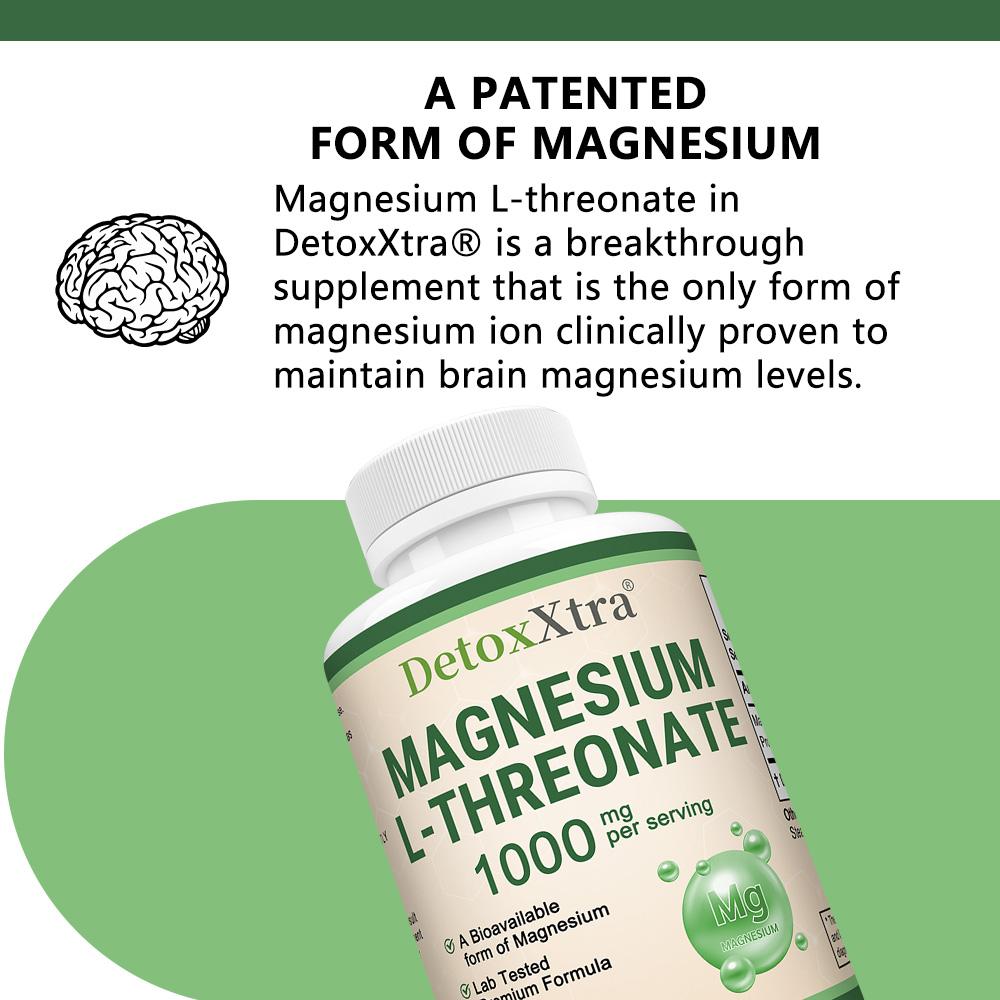 L-Magnesiumthreonat 1000 mg 120 Kapseln