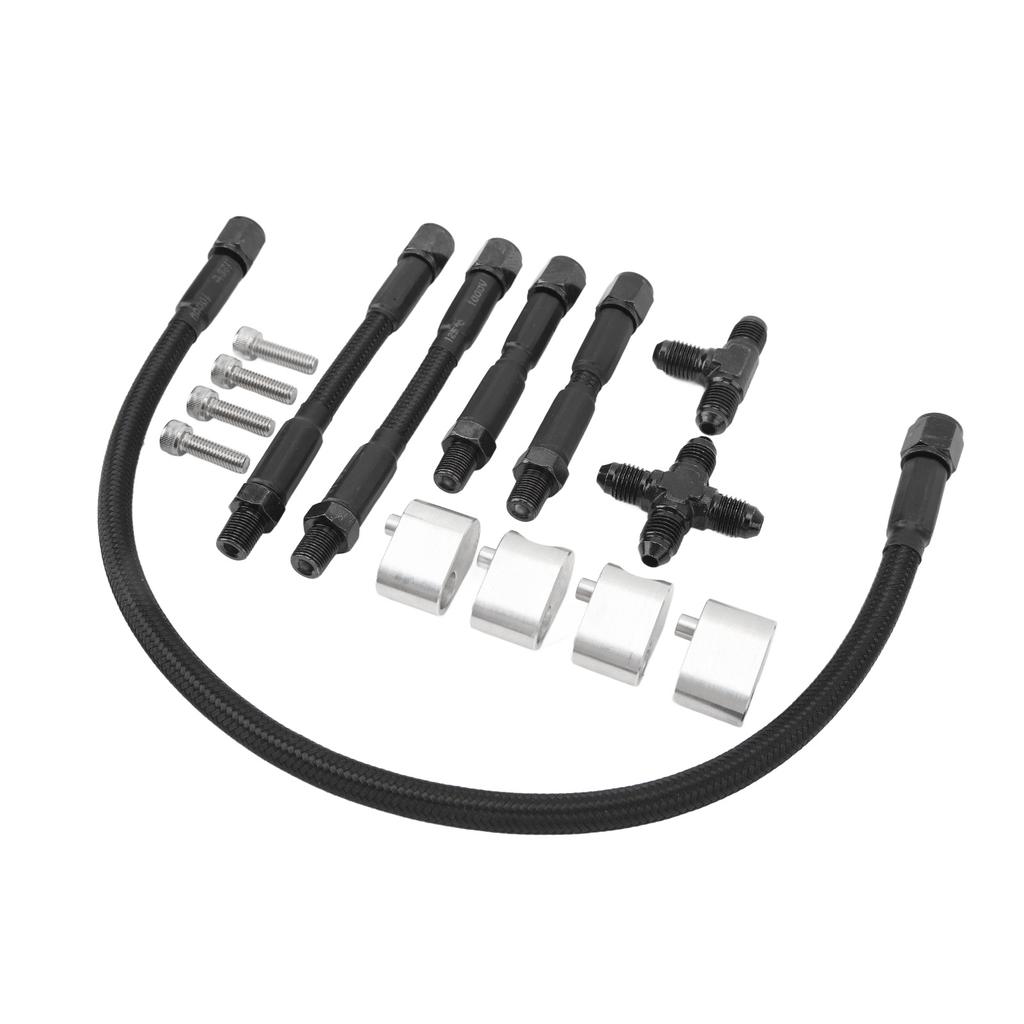 Kühlmittel-Überleitschlauch-Kit Edelstahl Dampf 4-Port Überleitschlauch-Kit Für LS-Serienmotor