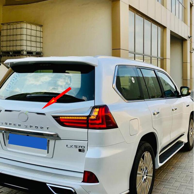 Nálepka na dekoraci dveří auta Odznak na bočním blatníku dveří pro Lexus LX570 2016- Vnější obložení dveří zadního zavazadlového prostoru