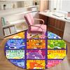 Care Bears Print Round Rug, Washable Floor Carpet, For Entryway Dorm Laundry Room Office Study, Home Decor Birthday Christmas Gift