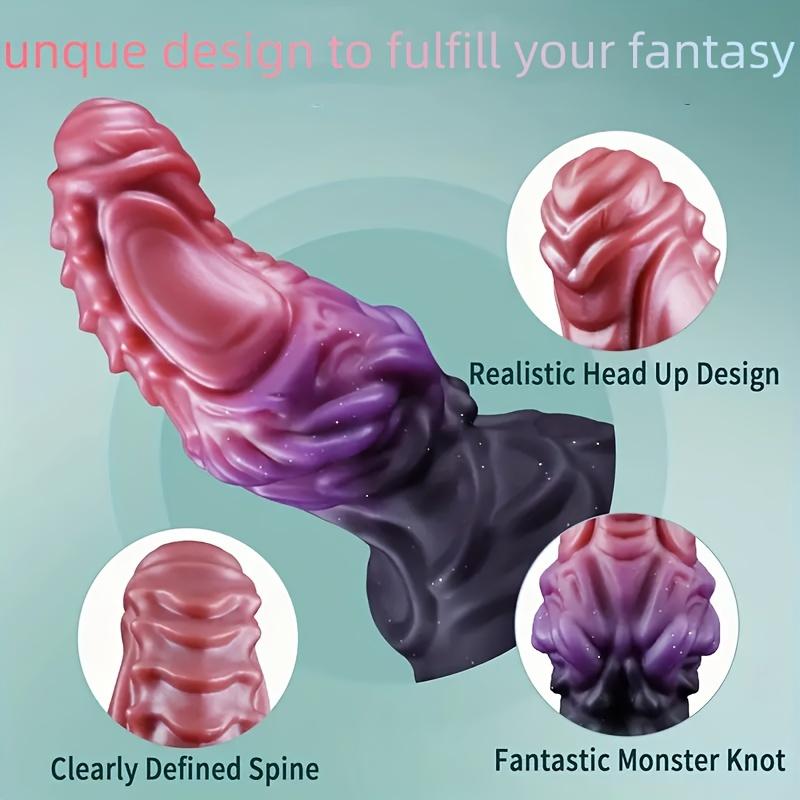 XXL Realistic Silicone Dildo, Soft Skin Feel, Strong Suction Cup, Flexible Premium Silicone Design, Large Size Collection, Discreet Packaging