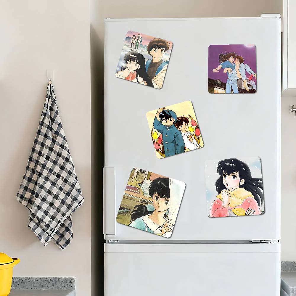 Anime Maison Ikkoku Cartoon Refrigerator Magnet Personalized Creative Magnetic Stickers With Magnets
