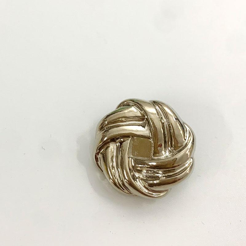 Vintage Metal Buttons For Clothing Designers Diy Crafts Supplies Jacket Embellishment Garments Glitter Sewing Accessories 10pcs
