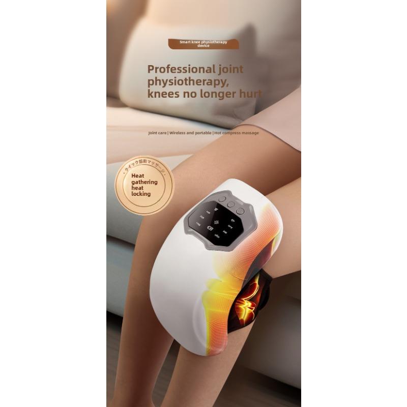 Use A Hot Compress Knee Massager Knee Pads Massager Red Light To Vibrate The Knees To Keep The Old Cold Legs Warm