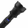 Rechargeable Telescopic Zoom LED Flashlight