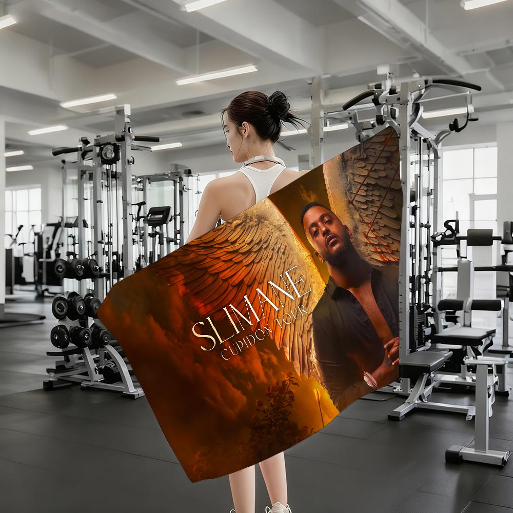 Singer S-Slimane-il faut que tu saches Towel Shower Sauna Travel Spa Quick Dry Gym Accessories Soft Large Beach Towels