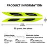 AABIA1 For Benz 2PCS Car Reflective Sticker Safety Warning Reflector Tape Strips Auto Accessories AMG CLA CLS C180 C200 W204 W205