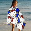 1pc for hello kitty Beach Towel,Fashionable Water-Absorbent Quick-Drying Single-Piece Large-Sized Beach Towel