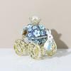 Wedding Ring Box Romantic Sakura Rabbit Carriage Home Decor Cute Gift for Girls Jewelry Storage