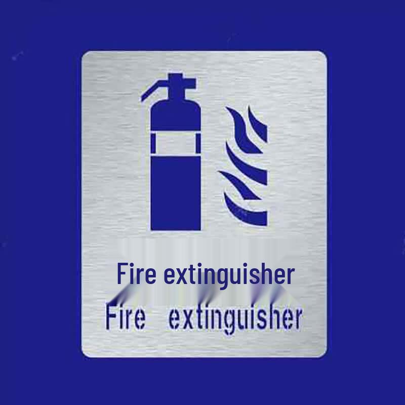Fire Extinguisher Sign Stencil