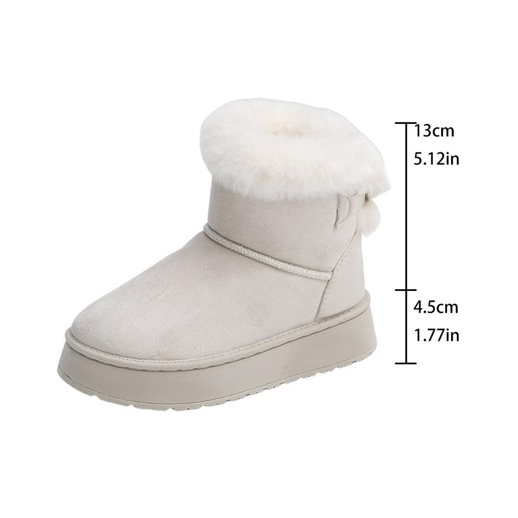 Winter new thickened warm shoes velvet Northeast snow boots short boots fashionable women's cotton shoes wholesale