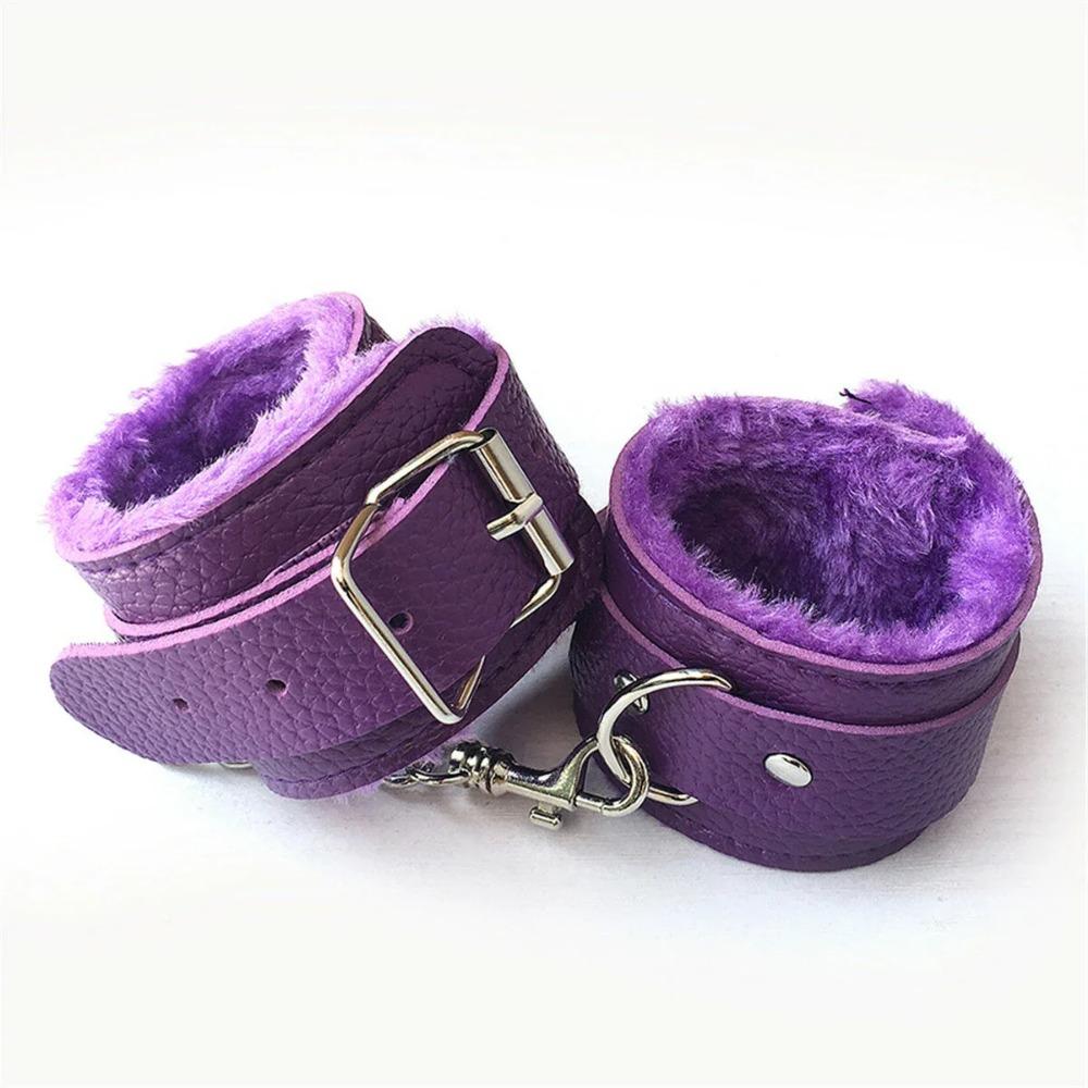 10pcs Adult Sex Toys Restraints Bondage Love Cuff BDSM SM Bed Restraint System Kit