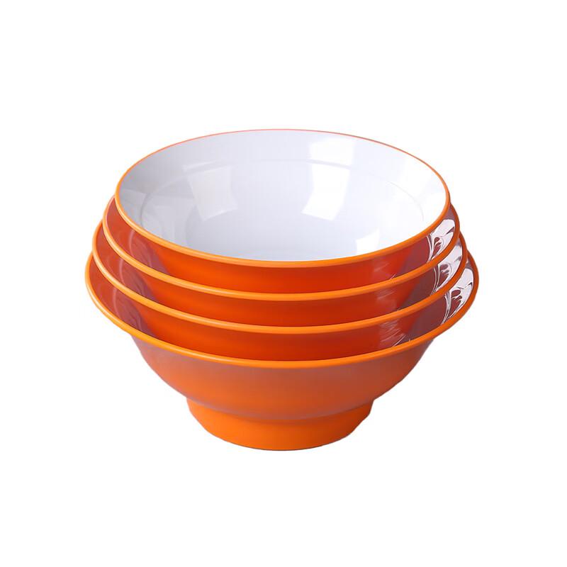 ZISIZ Nordic Style Melamine Noodle Bowl