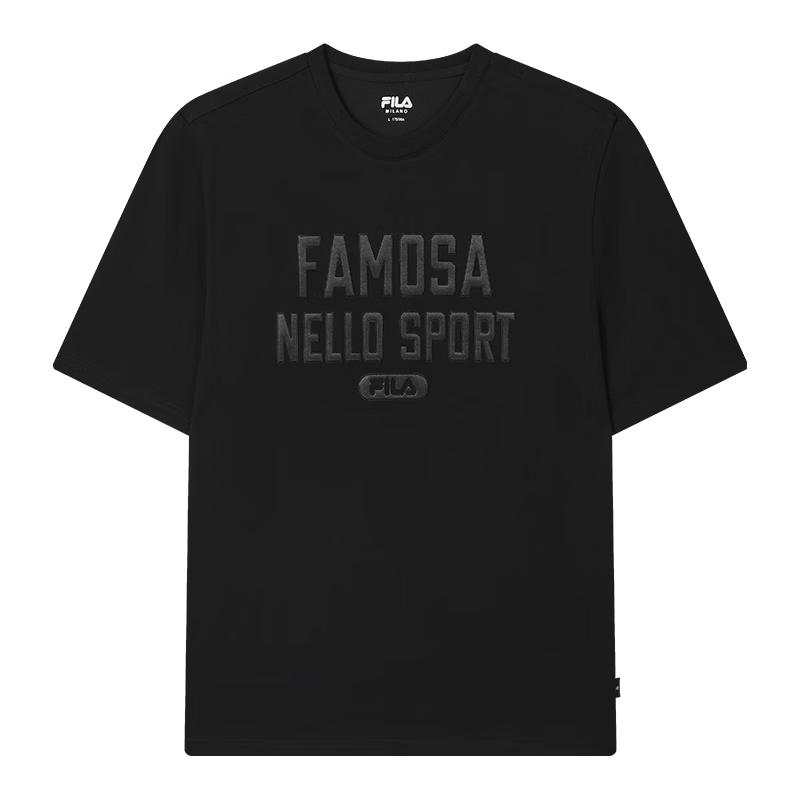 FILA Men s Loose Fit Logo Short Sleeve T-Shirt L