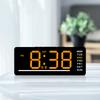 LED Digital Clock Featuring 12/24Hour Format And Automatic Night Modes Alarm Clock Perfect For Home Or Desk Use