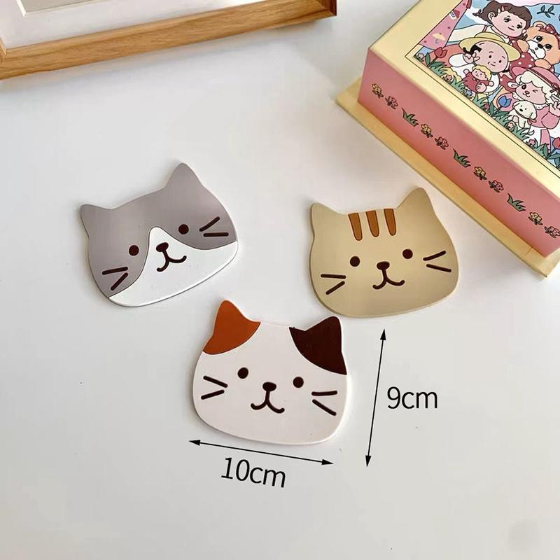 Koreansk Kattunderlägg Köksaccessoarer Kawaii Koppunderlägg Bordsdekoration Söt Bordsmatta Koppunderlägg Matsalsbord Dekor