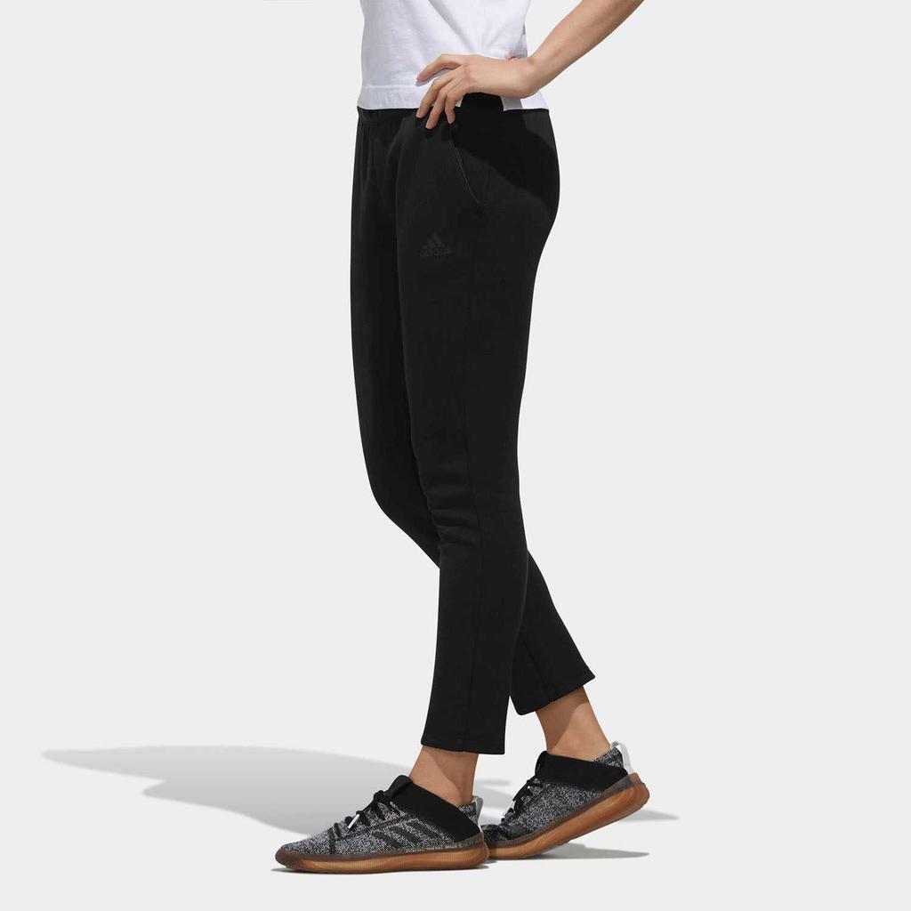 Adidas Cny Pnt Dk Solid Color Straight Leg Sports Pants Women Pants Black DW4644