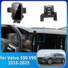 Car Mobile Phone Holder Accessories for Volvo S90 V90 2016~2025 360 GPS Bracket Navigation Stand Auto