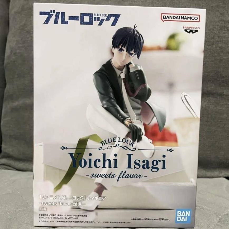Blue Lock Rin Itoshi 13cm Action Figure Anime Collection Toy Sweets Flavor Collectible Gift