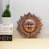 Decorative Sun Face Idol Wall Hanging, Vastu Items For Home For Good Luck Metal Surya Statue For Positivity, Copper 2
