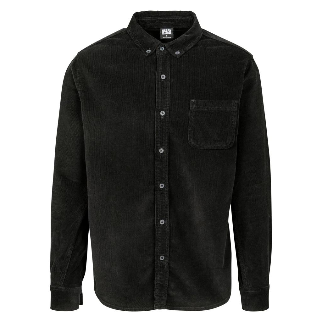Urban Classics Mens Corduroy Shirt