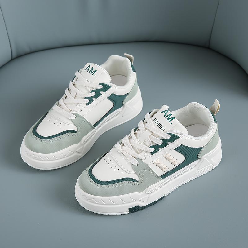 Shoes Womens Sports Thick Sole Versatile Korean Version Ins Trendy Anti Slip White Shoes Women Casual Shoes Ins Versatile Board