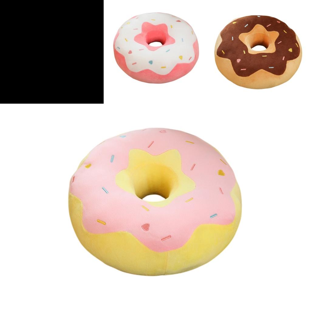 Adorable Donut Plushie For Cozy Lounging And Napping