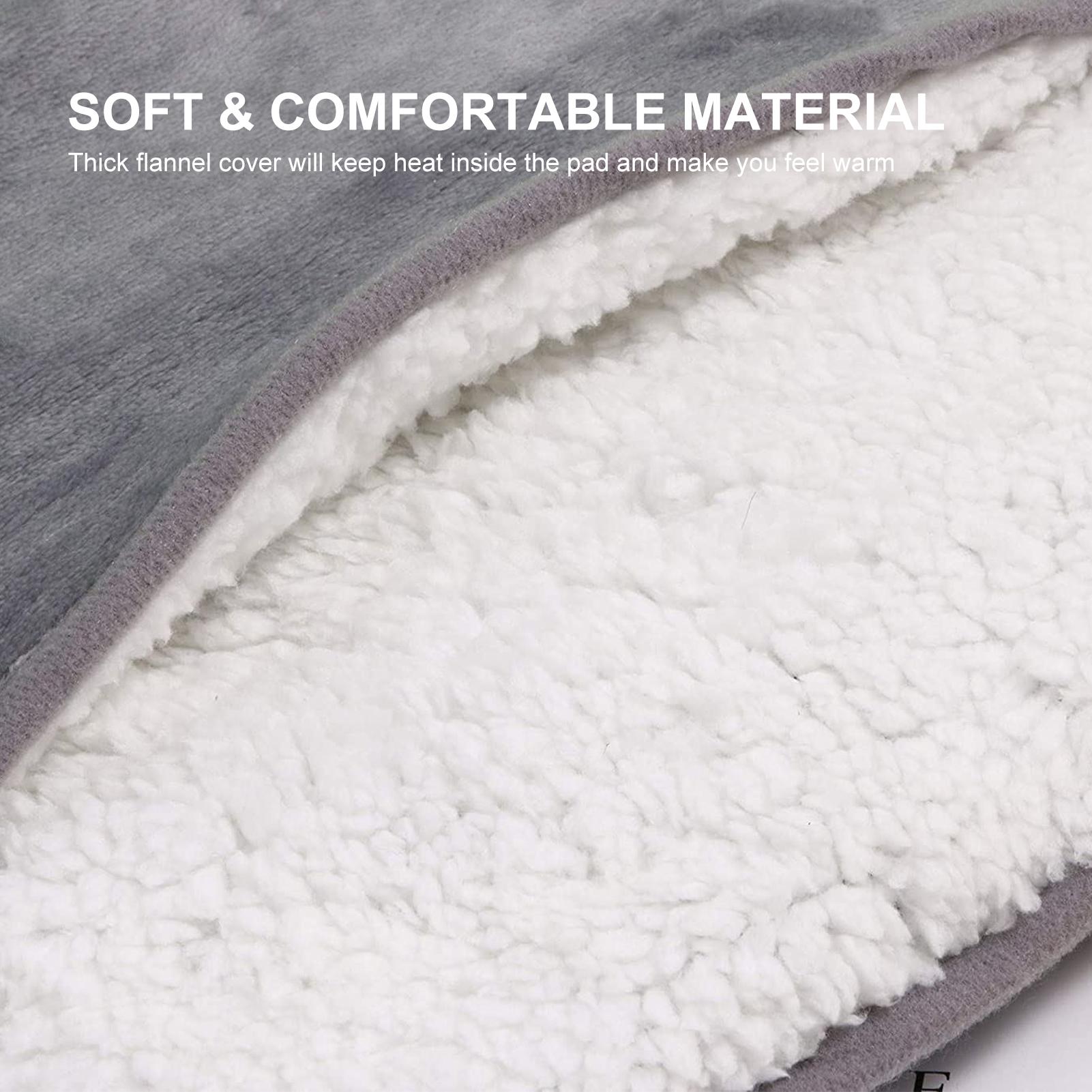 USB Foot Warmer Pad Soft Winter Feet Warmer Foot Heating Pad Heated Foot Warmer Electric Heating Pad for