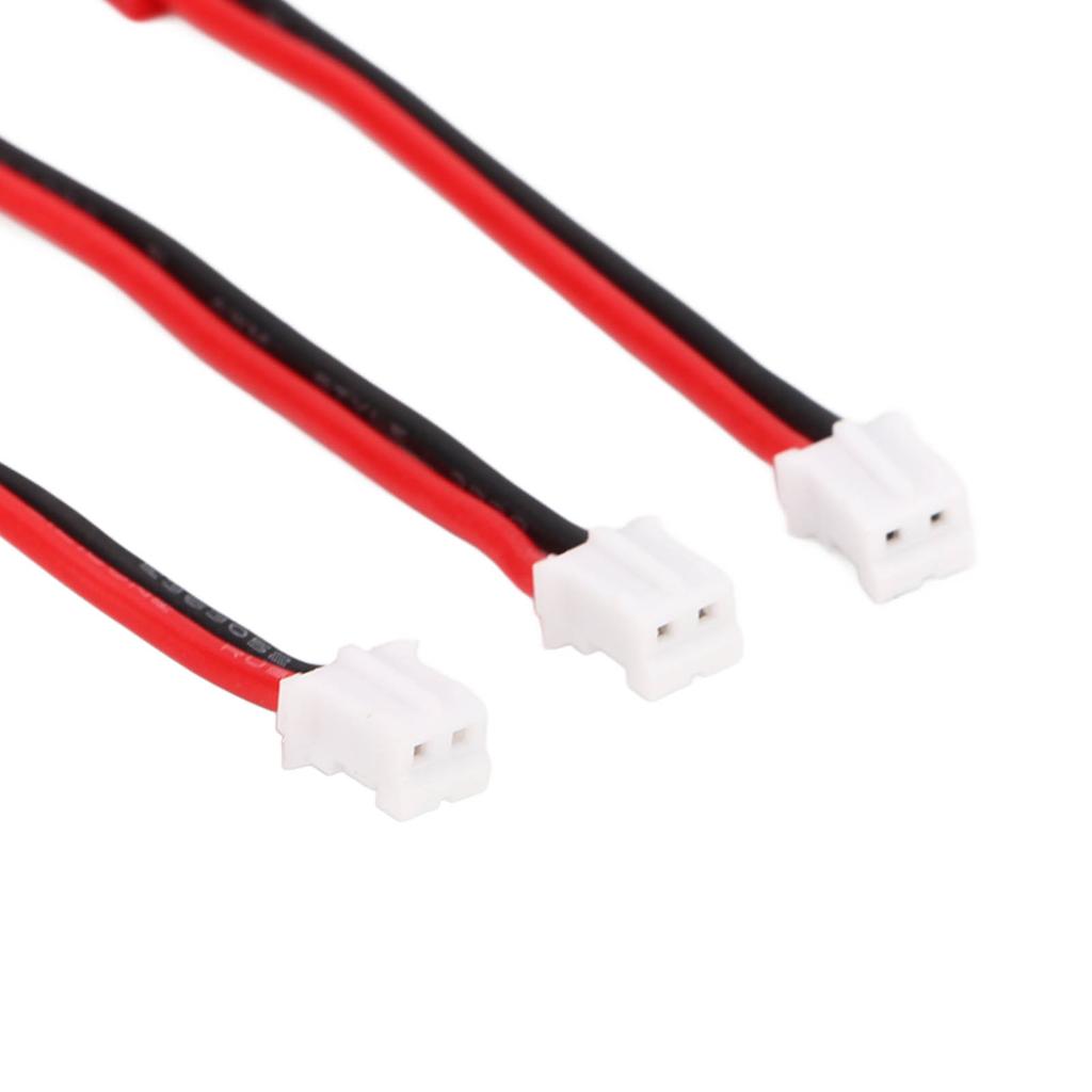 3Pcs PH2.0 To JST Plug Adapter Connector for AXIAL SCX24 1/24 Tracked Vehicle Upgrade Part