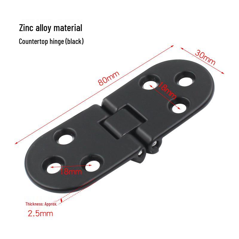 

Напівкругла прихована петля для складних дверей з нержавіючої сталі, сплавна петля для круглої стільниці 180°